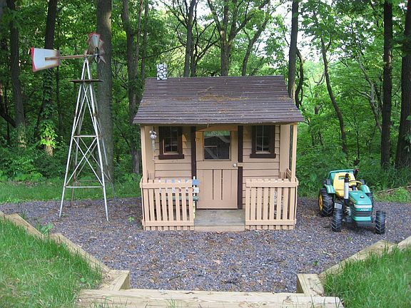 Playhouse in the Backyard