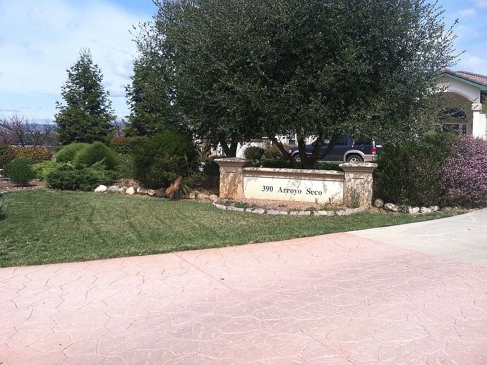 Concrete Address Sign