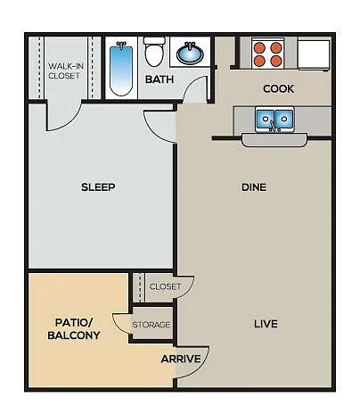 Floor plan A1P