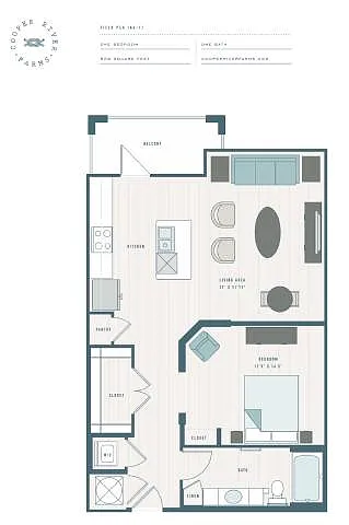 Floor plan Field Pea