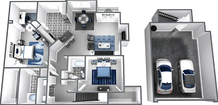 The Fair Haven Floorplan Diagram