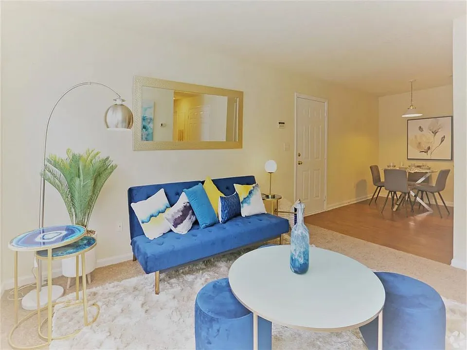 Classic style living and dining room