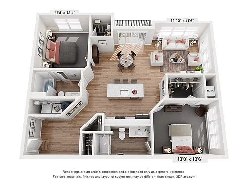 Floor plan Bramble