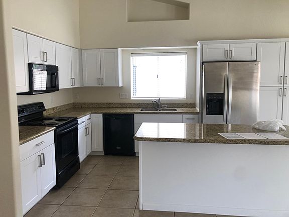 Kitchen with new cabinetry and granite countertops