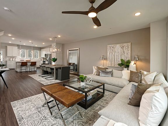 Open Floor Plan Showcasing the Gathering Room, Cafe, and Kitchen