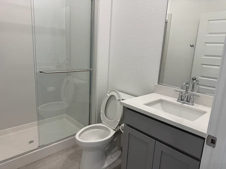 Another view of bathroom.