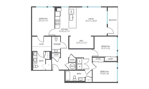 Floor plan Impressionist