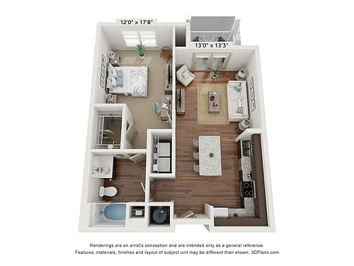 Floor plan A3R