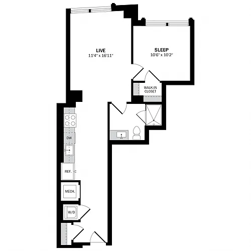 Floor plan HB19