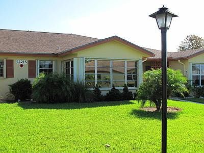 front view of villa