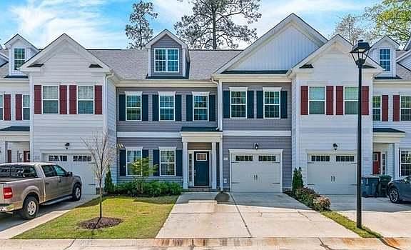 front of townhouse