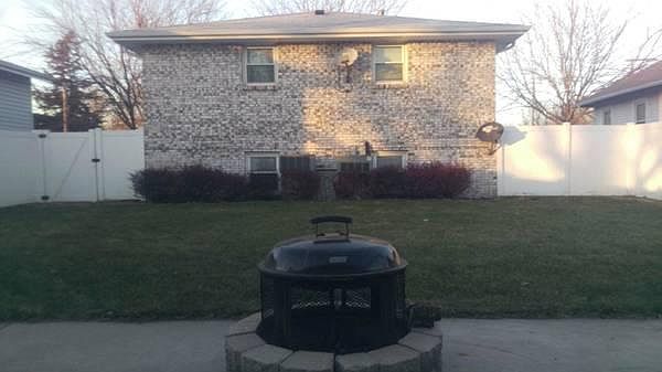 Privacy fenced back yard