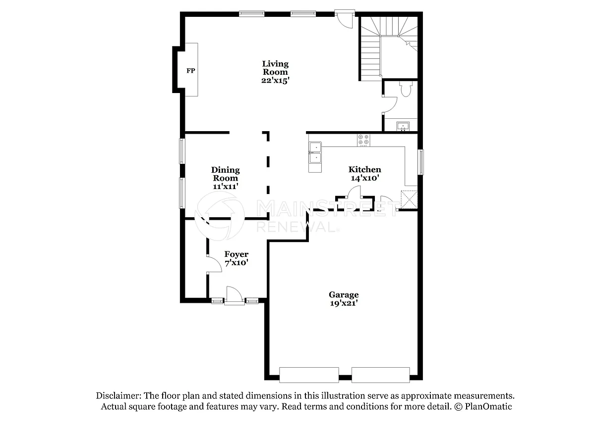 Floor Plan - 7548 Garnet Dr