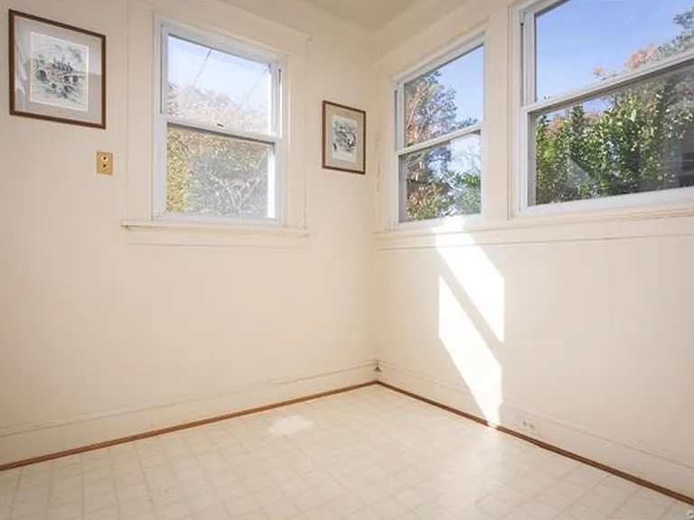 Breakfast nook off of kitchen