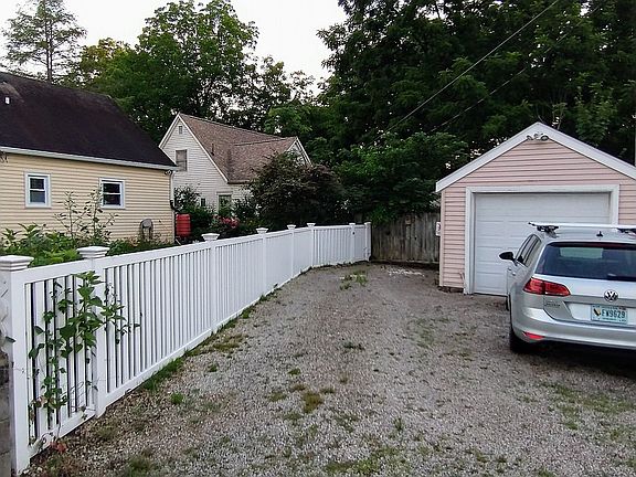 Off-alley parking area