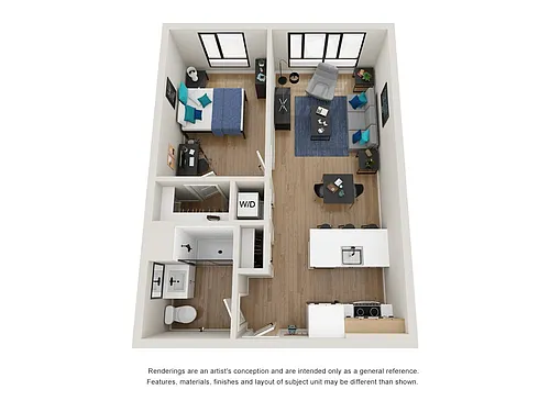 Floor plan 1B-2