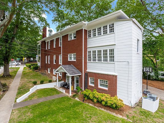 Private entrance with patio.
