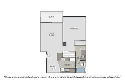 Floor plan Plan 1A