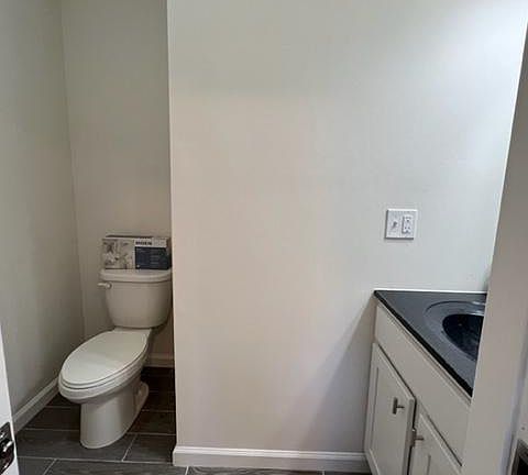 1st floor half bath