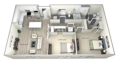 Floor plan TrubA