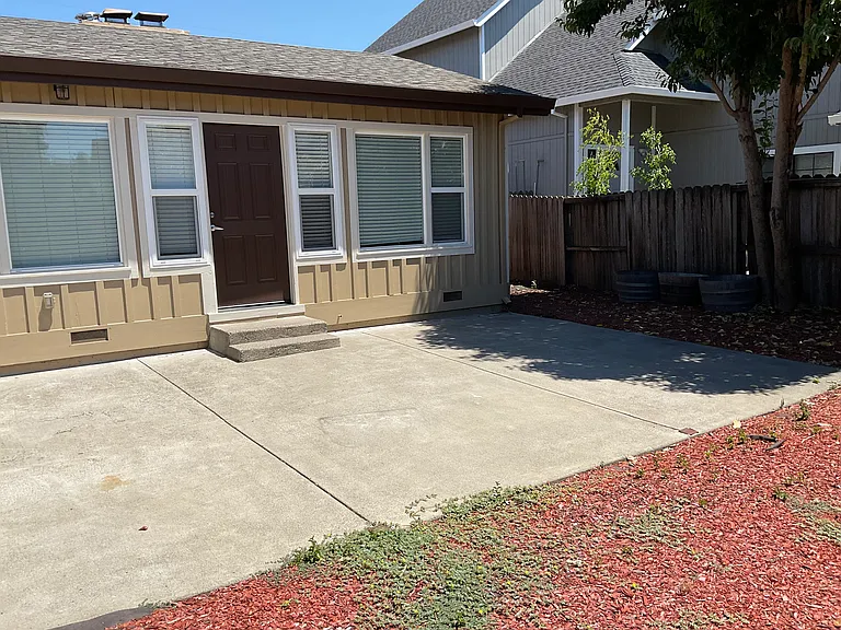 Enclosed Backyard
