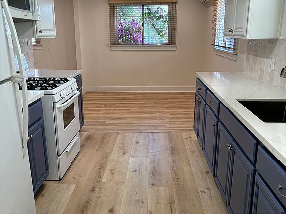 Kitchen and dining area