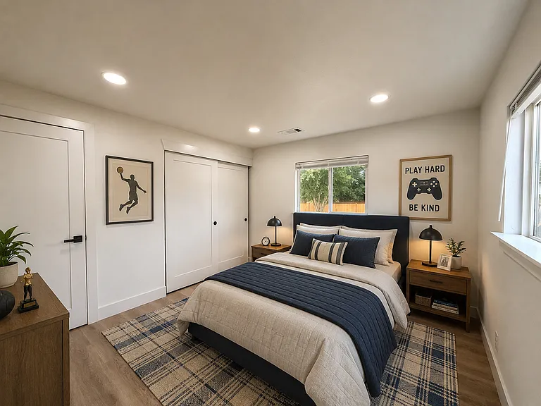 Bed Room 1 Staged
