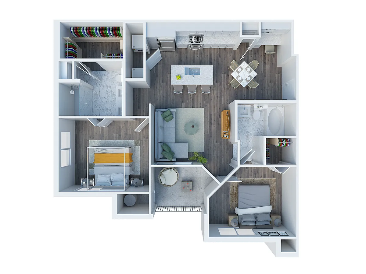 Floor plan B1