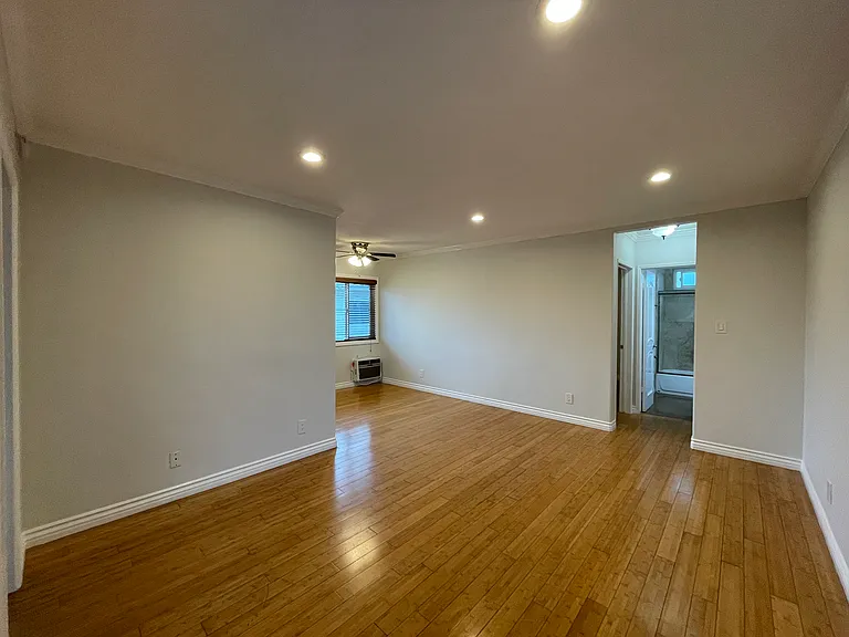 Living room and kitchen