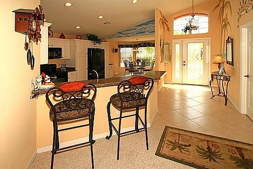 Plant Shelving in Kitchen w/ Outlets!