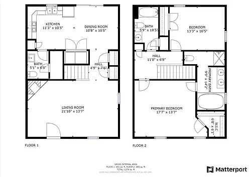 Floor plan Luxury Townhome