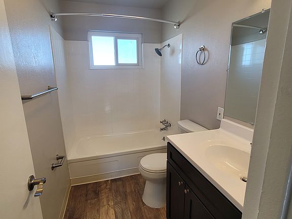 Large renovated bathroom.