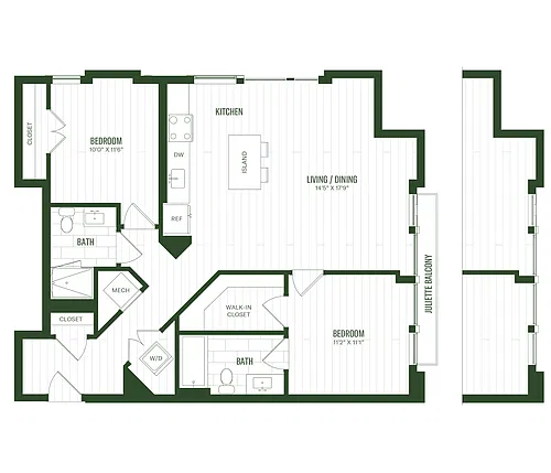 Floor plan B9