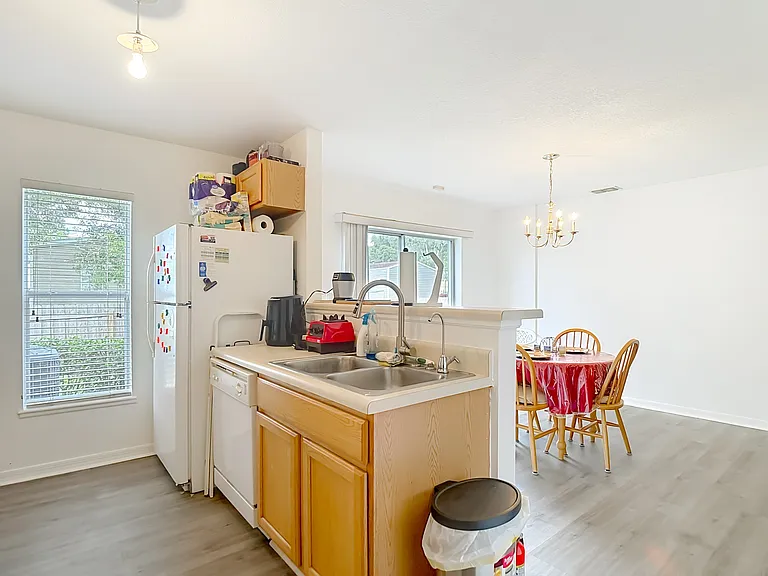 Shared living space. Downstairs.