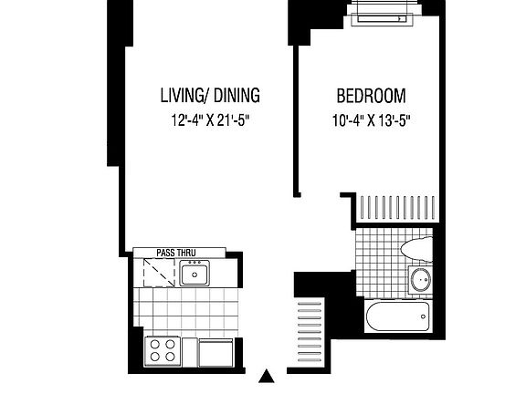 2nd image of 2 Gold St APT 3311