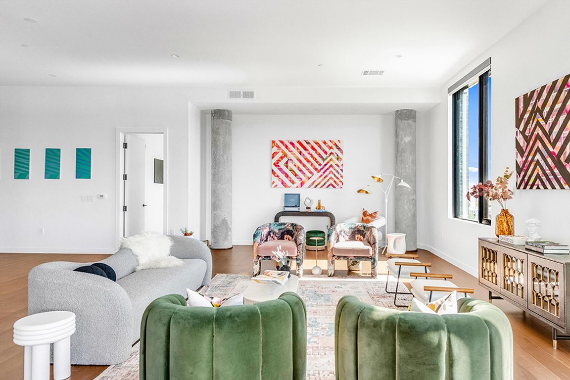 Penthouse living room