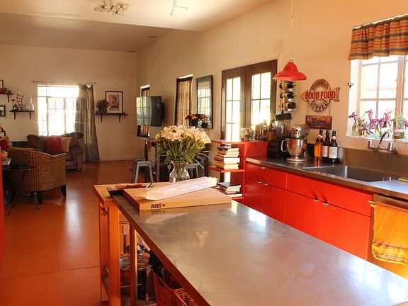 View of Kitchen and Living Room