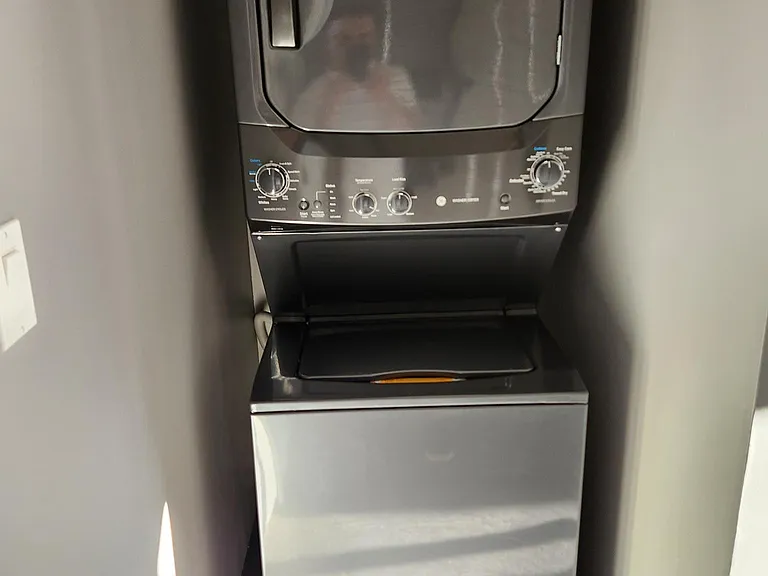 Tenant dedicated washer and dryer on site