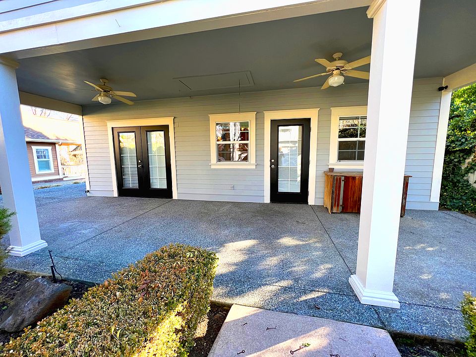 Large covered back porch.