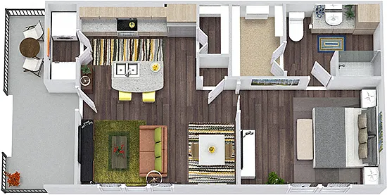Floor plan The Barton
