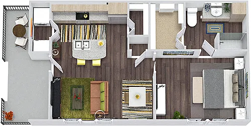 Floor plan The Barton