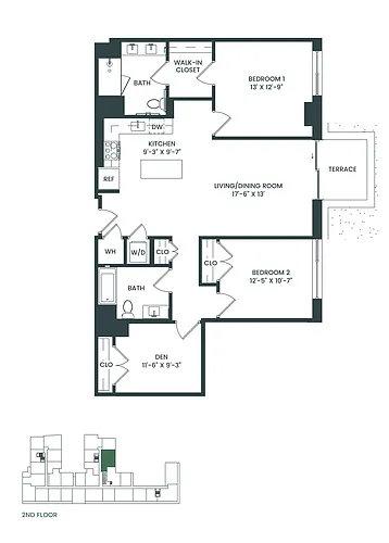 Floor plan D12A