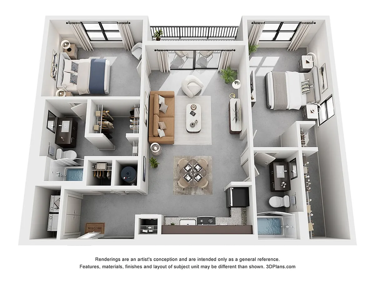 Floor plan The Picasso