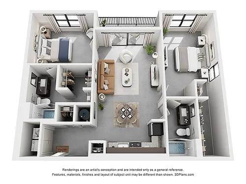 Floor plan The Picasso