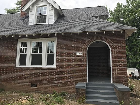 Front entryway and porch.