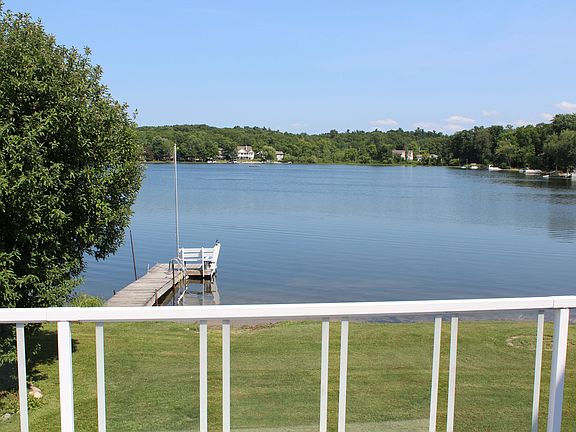 Lake view from deck