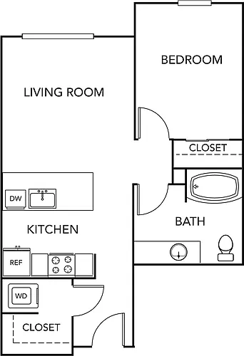 Floor plan Elliott C1 Alt