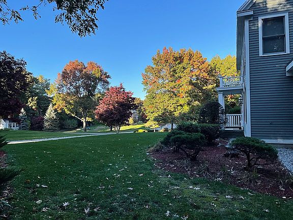 Fall street view