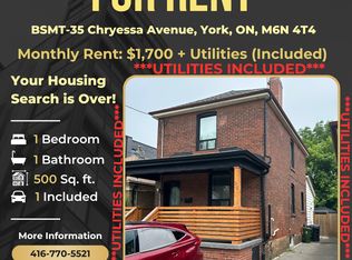 35 Chryessa Ave #BASEMENT, Toronto, ON