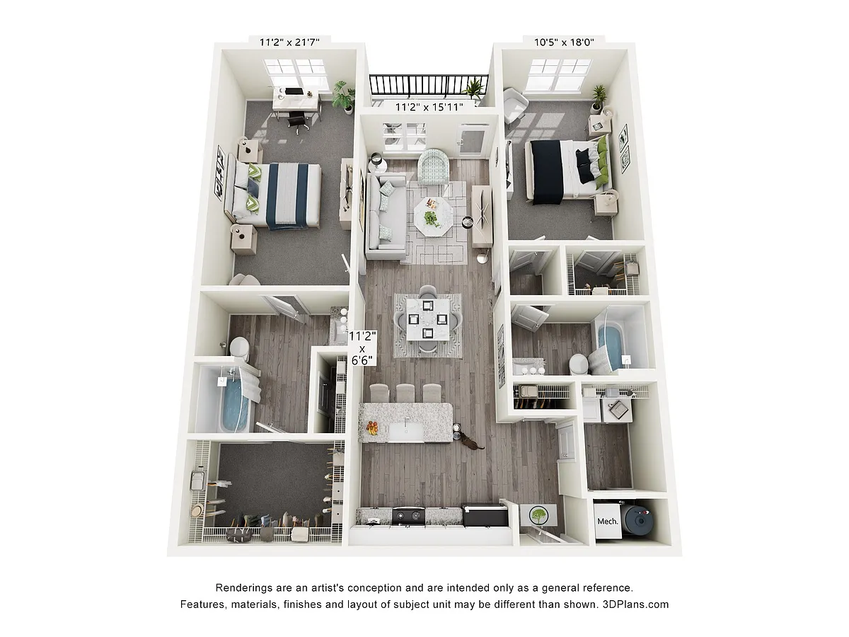Floor plan The Cardinal